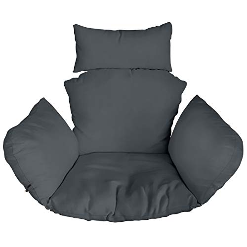 Ferocity Coj&iacute;n de Silla de Hamaca XXL, Colgante Huevo Cojines, Columpio Silla Coj&iacute;n Respaldo con...
