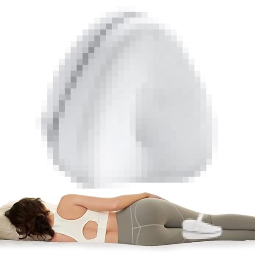 PQETBV Almohada de Piernas para Dormir de Lado, Coj&iacute;n para Rodillas para Dormir Ergon&oacute;mico,...