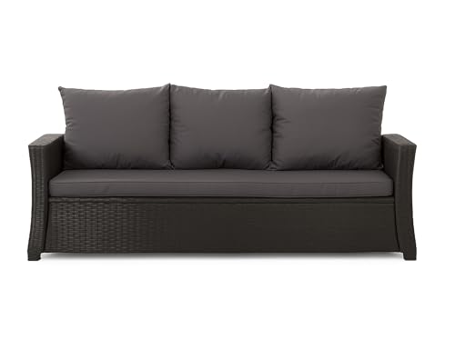 Setgarden&reg; Coj&iacute;n para banco - Coj&iacute;n de asiento para exteriores para banco de jard&iacute;n para...