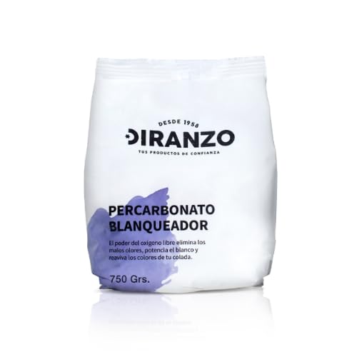 FAMILYCOM. Percarbonato Blanqueador Diranzo 750g. 100% Puro, Quitamanchas, Higienizante.