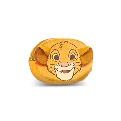 Disney El Rey Le&oacute;n Sit-Monedero Pill Plush, Amarillo