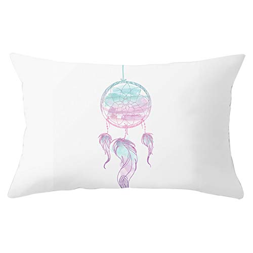 Lino Funda Almohada Individual Funda Coj&iacute;n Impermeable Sofa Blanco Funda De Coj&iacute;n Decorativo...