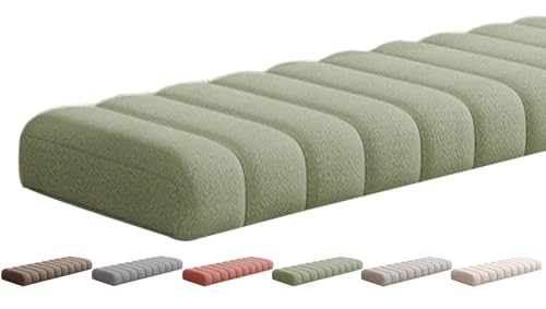 VEAI Cojin para Banco Exterior/Interior, 120/150/180/100/80/90x30/40/50CM Grueso Cojin de Banco de...