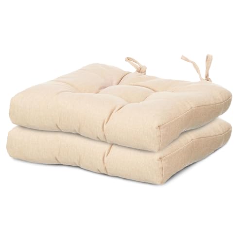 TIENDA EURASIA &ndash; Pack Cojines Sillas | Material Tela (Poli&eacute;ster) | Material de Relleno 100%...