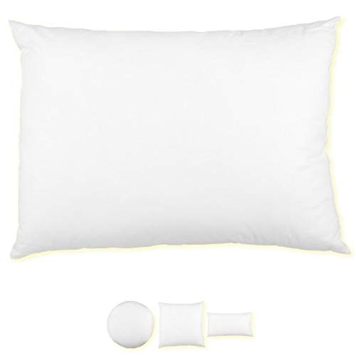 Relleno para coj&iacute;n, perfecto para el sof&aacute; o la cama, ideal como decoraci&oacute;n, poli&eacute;ster, Wei&szlig;, 70...