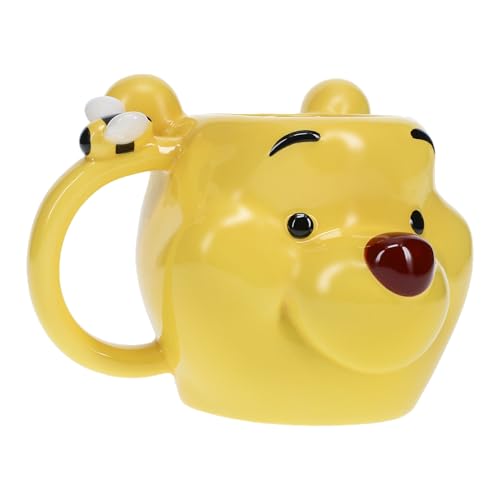 Paladone Taza Winnie The Pooh - Taza Cer&aacute;mica Oficial, &oacute;ptima para T&eacute; o Caf&eacute;, 350ml