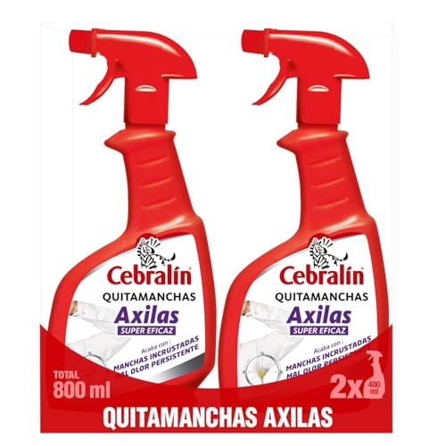 Cebral&iacute;n - Quitamanchas Axilas, Elimina las Manchas Amarillas y Cercos en Axilas, Quita el Mal Olor...