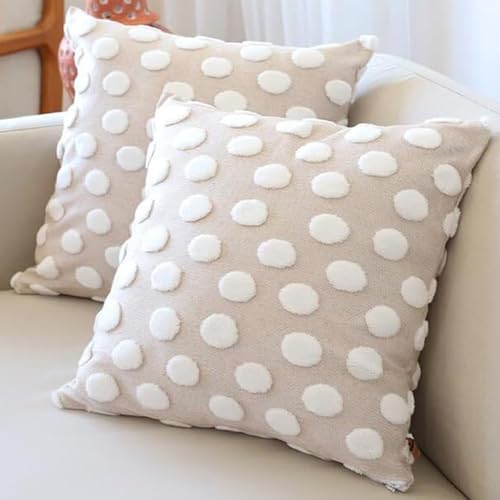 HAMUR HOME Conjunto De 2 Fundas De Coj&iacute;n 45 X 45 Cm - Funda De Coj&iacute;n Boho Decorativa - Funda...