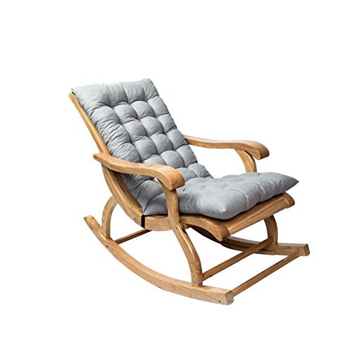 Almohadillas suaves para silla mecedora, cojines de asiento acolchados gruesos antideslizantes con...