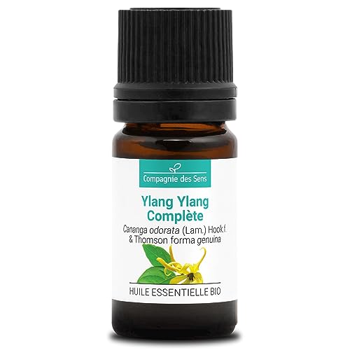 YLANG YLANG COMPLETO - 5 mL - Aceite Esencial Org&aacute;nico - 100% Puro, Natural, Quimiotipado y...
