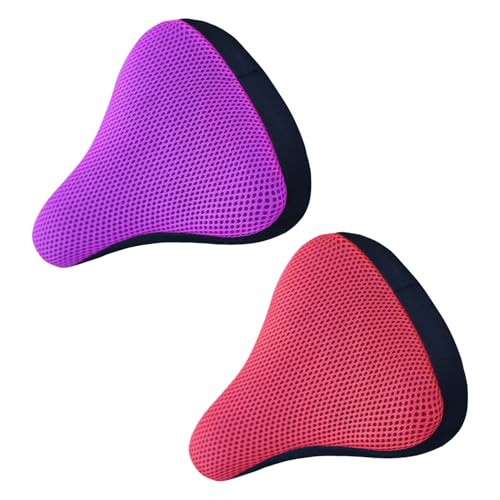 EHDWXVZM 2 fundas de cojín para asiento de bicicleta, fundas de asiento de bicicleta, fundas de...