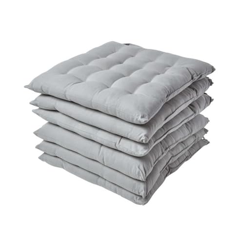 GREATOYAR Cojin para Silla, Cojín Decorativo con Correas de Sujeción, Cojin Cuadrado de Imitación...