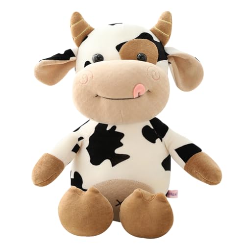 KJoet Vaca Peluche Suave De Animales Dibujos Lindo Juguete Mu&ntilde;eco De Juguetes Plush Peque&ntilde;os para...