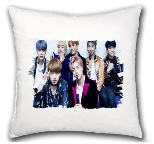 MERCHANDMANIA COJIN BTS Boy with Luv KPOP Idol MNET Cantantes hogar Comodo cussion
