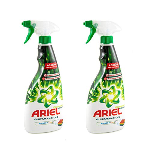 Ariel Quitamanchas en Spray Blanco+Color Acci&oacute;n Instantanea, Tecnolog&iacute;a Oxifoam Reforzada con...
