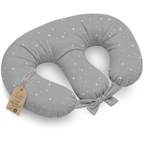 Totsy Baby Coj&iacute;n Lactancia gemelar Nursing Breastfeeding - 90x50 cm - Almohada de Lactancia para...