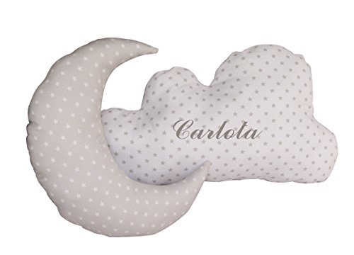 Conjunto Cojines Decorativos para beb&eacute; Bordados con el Nombre - Cojines Decorativos Cuna Grabados...