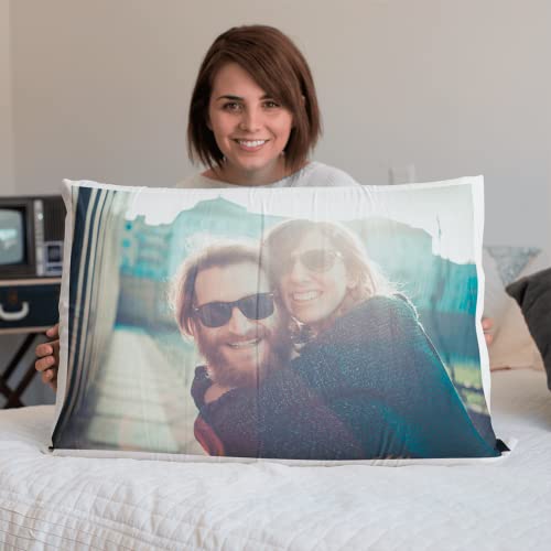 Coj&iacute;n Personalizado con Foto y/o Texto Relleno Incluido | Cojin con Imagen | Varios tama&ntilde;os a...