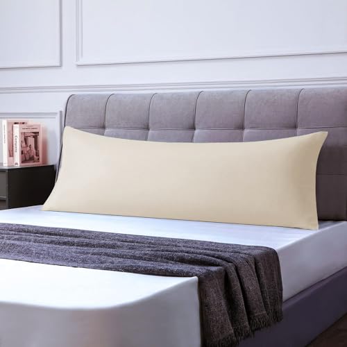 Funda de Almohada 50x150 (Juego de 1) - Funda Almohada con Cremallera Microfibra S&uacute;per C&oacute;modo,...