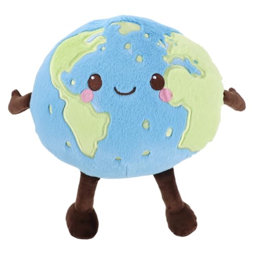 BESPORTBLE Peluche de tierra redonda &ndash; Coj&iacute;n de Planeta Educativo de Peluche &ndash; Coj&iacute;n de...