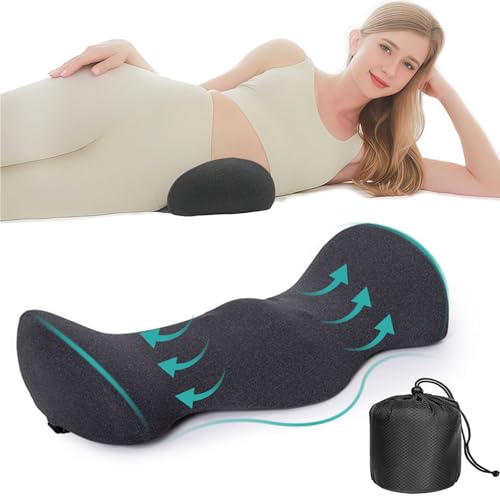 TFCIOD Cojin Lumbar Ergon&oacute;mica, Almohada de Apoyo Cama, Almohada Lumbar para Dormir Silla Oficina,...