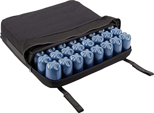 Coj&iacute;n antiescaras de burbujas de aire, 45 x 40 cm, altura 9 cm, para soporte de hueso sagrado y...