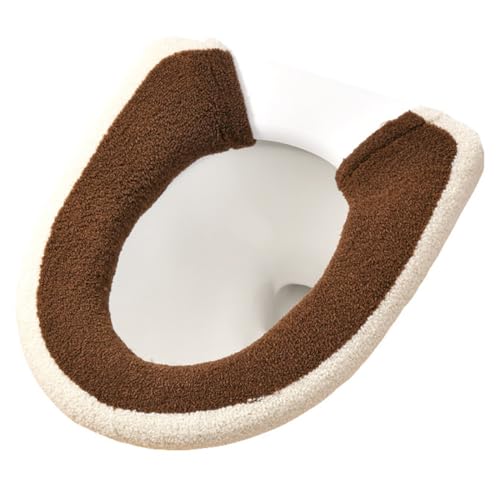 JEYORZY Funda de Asiento de Inodoro Gruesa Almohadillas de coj&iacute;n antibacterianas de Lujo para...
