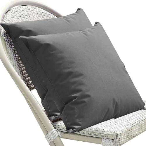 SWJ-swjssb 2 Fundas de Almohada 50x70 Impermeable Fundas Cojines 45x45 40x40 50x50 Exterior...