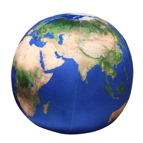 champracer Cojín de peluche con forma de sol, luna, Marte y la Tierra, diseño de estrellas, sol,...