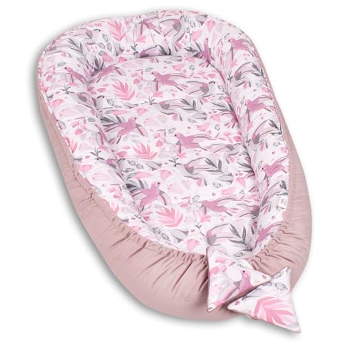 PaLulli Nido para beb&eacute; de 2 Caras, Cuna de Viaje, Cuna de Fibra de Coco para Cuna &ndash; beb&eacute;s y...