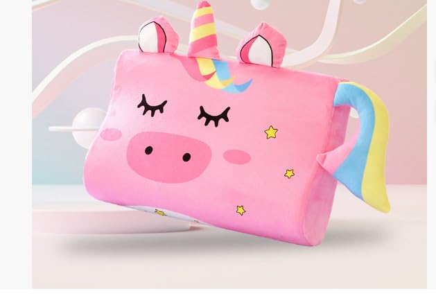 ZHVoyage Almohada para Ni&ntilde;os, Almohada Bebe, 18 Patrones Disponibles,Almohada Infantil con 2 Funda,...