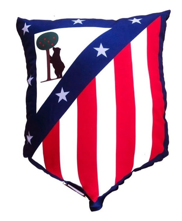 ASDITEX COJIN 3D Atl&eacute;tico de Madrid 2 (composici&oacute;n 100% poli&eacute;ster)