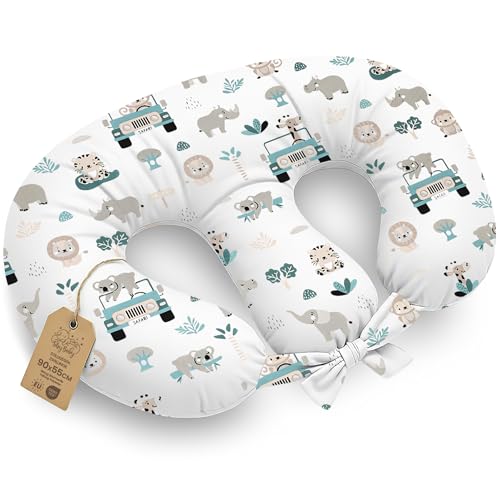 Totsy Baby Coj&iacute;n Lactancia gemelar Nursing Breastfeeding - 90x50 cm - Almohada de Lactancia para...