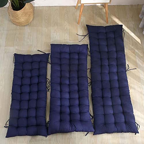 Coj&iacute;n para banco de jard&iacute;n de 3 plazas, coj&iacute;n rectangular para muebles de patio, 160 x 50 cm,...