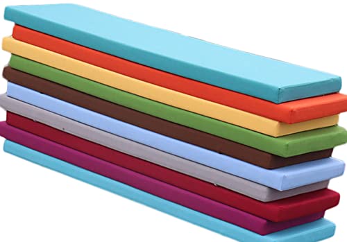 Coj&iacute;n de banco para interiores y exteriores, impermeable, 110/120/150/180 cm, para muebles de...