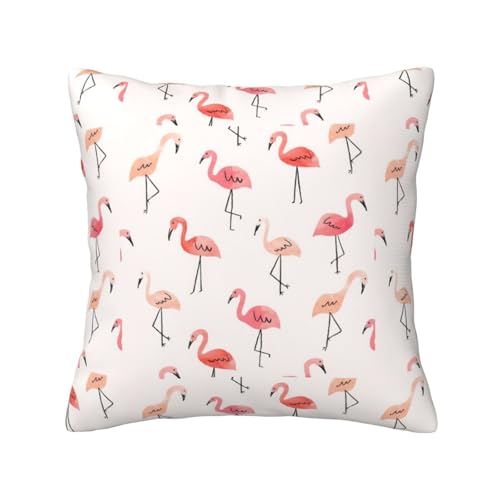 Fundas de coj&iacute;n decorativas con estampado de flamenco, fundas de coj&iacute;n para el hogar, uso en todas...