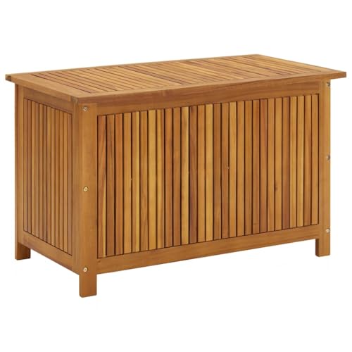 vidaXL Caja de Almacenaje de Jard&iacute;n Patio Banco Almacenamiento Asiento Entrada Pasillo Decoraci&oacute;n...