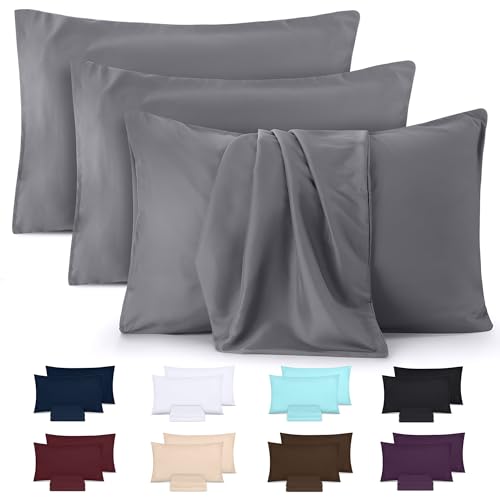Utopia Bedding - Microfibra cepillada Suave - 100% poliéster - Funda de Almohada de 30 x 50 cm -...