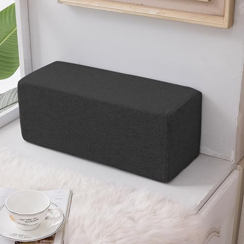 DUOLEH Almohada gruesa para reposabrazos, coj&iacute;n con cremallera, relleno de espacio de cama, coj&iacute;n...