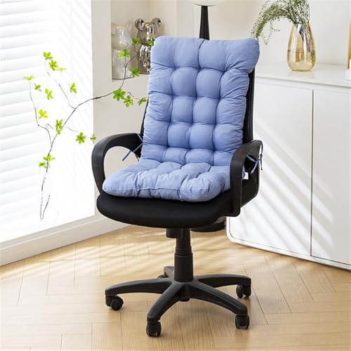 Mateju Cojín para Silla con Respaldo Alto, Minimalismo Acolchado Cojín para Silla de Jardín con...