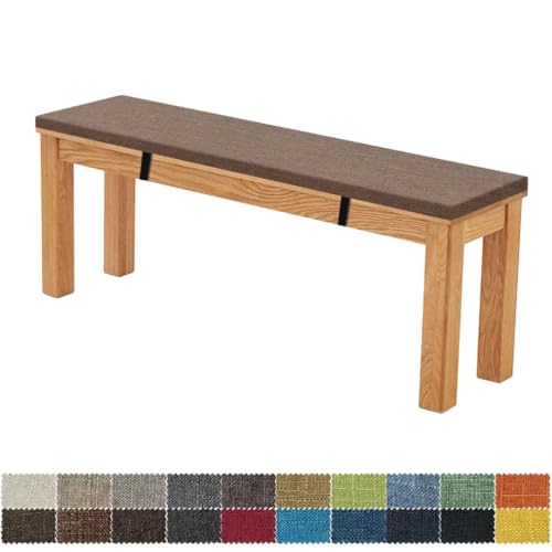 FIOVIP coj&iacute;n de Banco 80X30X5CM Funda extra&iacute;ble, Lavable, Doble, Antideslizante, Muy el&aacute;stica,...