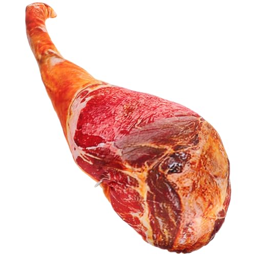 UPKOCH Almohada con Forma De Jamón De Simulación 3D Cojín De Carne Falsa De Jamón Suave Comida...