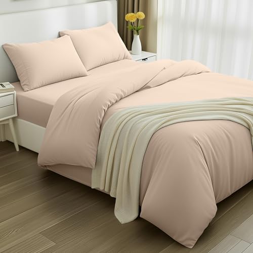 Utopia Bedding - Funda nordica Cama 135, Sabana Bajera 135x190 y Fundas Almohada (50x75cm) - Funda...
