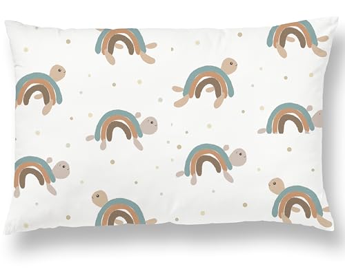 Almohada Infantil con Funda De Almohada Estampada 33x45 Cm De Algod&oacute;n Oeko-Tex - Coj&iacute;n Cuna Bebe Y...