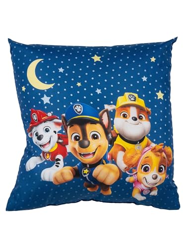 United Labels Paw Patrol Coj&iacute;n Coj&iacute;n 40 x 40 cm Azul Coj&iacute;n Sof&aacute; Luna y Estrellas Coj&iacute;n...