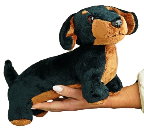 PMS - Peluche de Perro (30 cm, Salchicha de Salchicha, Color Aleatorio enviado)