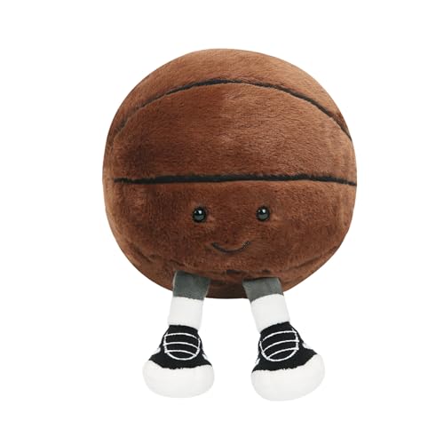 Baloncesto de peluche,Cojín de baloncesto,Cojín de asiento de baloncesto suave y esponjoso,Juguete...