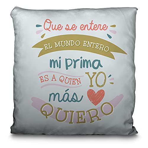 LolaPix Coj&iacute;n Personalizado Frases. Regalos Personalizados Originales. Impresi&oacute;n 100% por Las Dos...