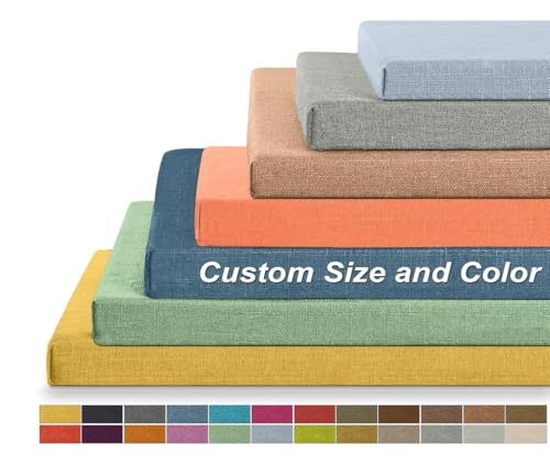 Easyars Cojines Personalizados para Banco de Madera, Interior y Exterior | para Palets, Taburetes o...