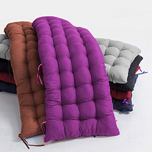 Coj&iacute;n grueso de 8 cm para banco de jard&iacute;n de 2/3 plazas interior/exterior, 160 x 50 cm, coj&iacute;n...